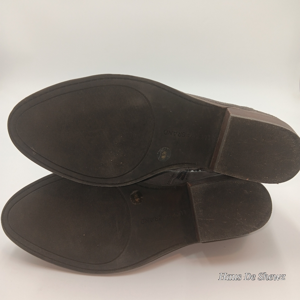 Lucky Brand Womens Frankela grey suede, size 6 - Picture 14 of 15